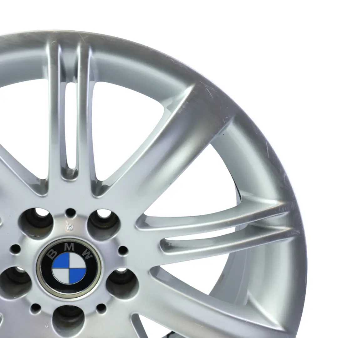 Felge Hinten Silber 18" 9J ET:18 Style 120 für BMW E63 E64 mit Teilenummer 6760626 BMW E63 E64 Felge Hinten Silber 18" 9J ET:18 Style 120 - SKU 6760626-1 - Teilenummer 6760626