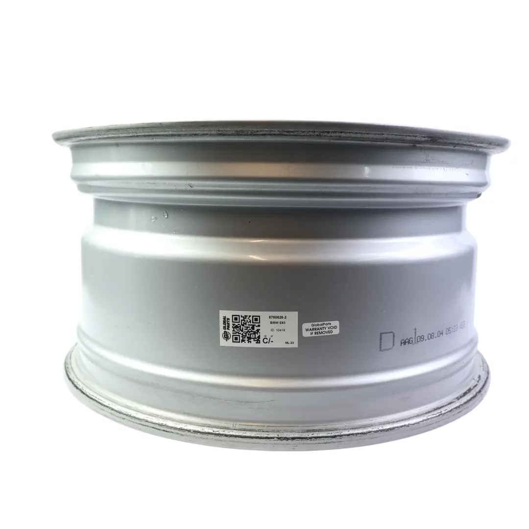 BMW E63 E64 Alloy Rear Wheel Rim Silver 18" 9J ET:18 Style 120 - SKU 6760626-2 - Part number 6760626