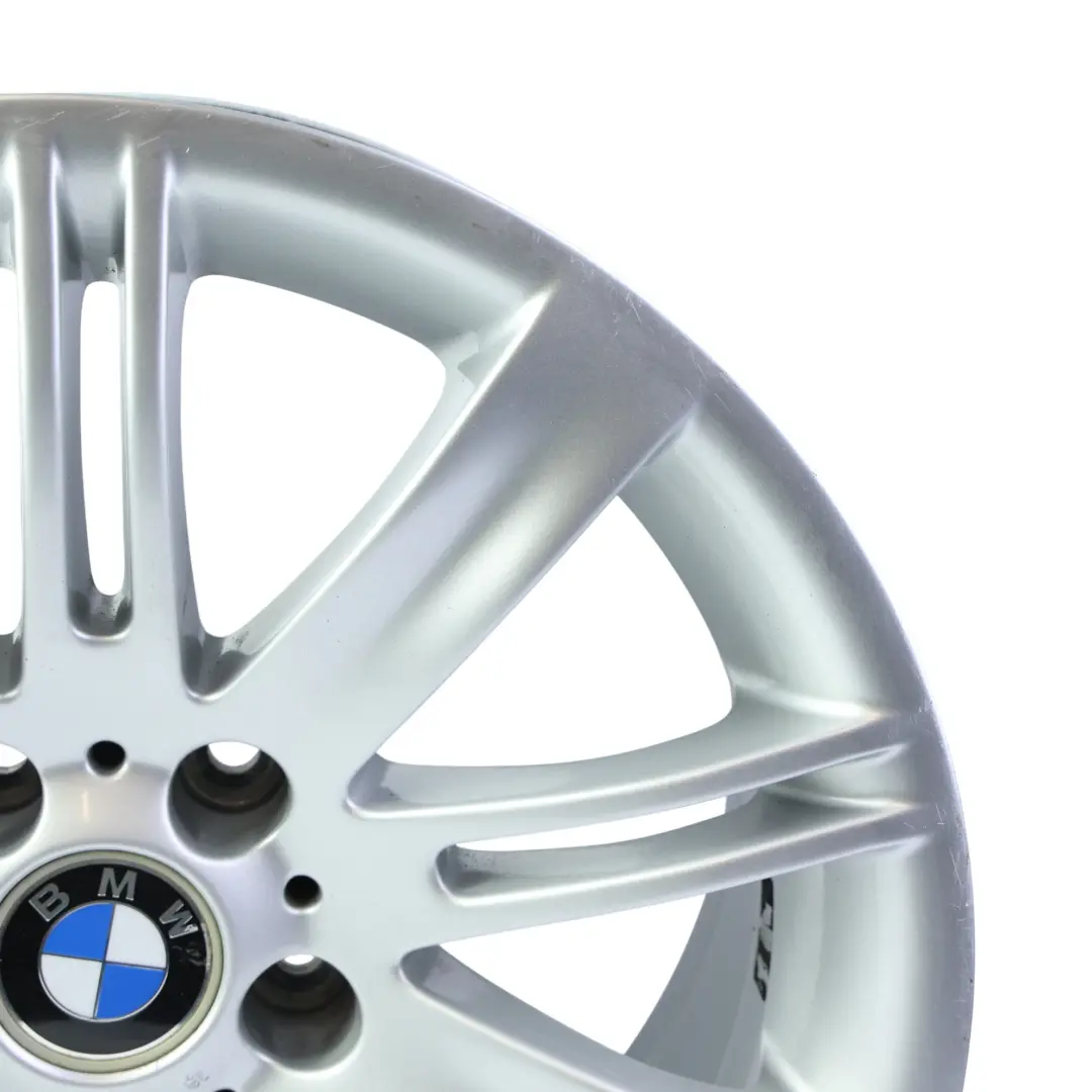 BMW E63 E64 Cerchio Ruota Posteriore Argento 18" 9J ET:18 Style 120 - SKU 6760626-2 - Numero di parte 6760626