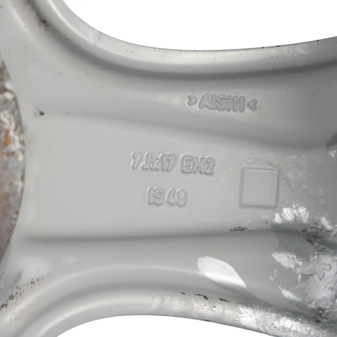 Llanta De aleacion plateada 17" 7J ET:48 5-Star 91 para Mini Cooper One R50 R52 R53 con número de pieza 6763299 Mini Cooper One R50 R52 R53 Llanta De aleacion plateada 17" 7J ET:48 5-Star 91 - SKU 6763299-1 - Número de pieza 6763299