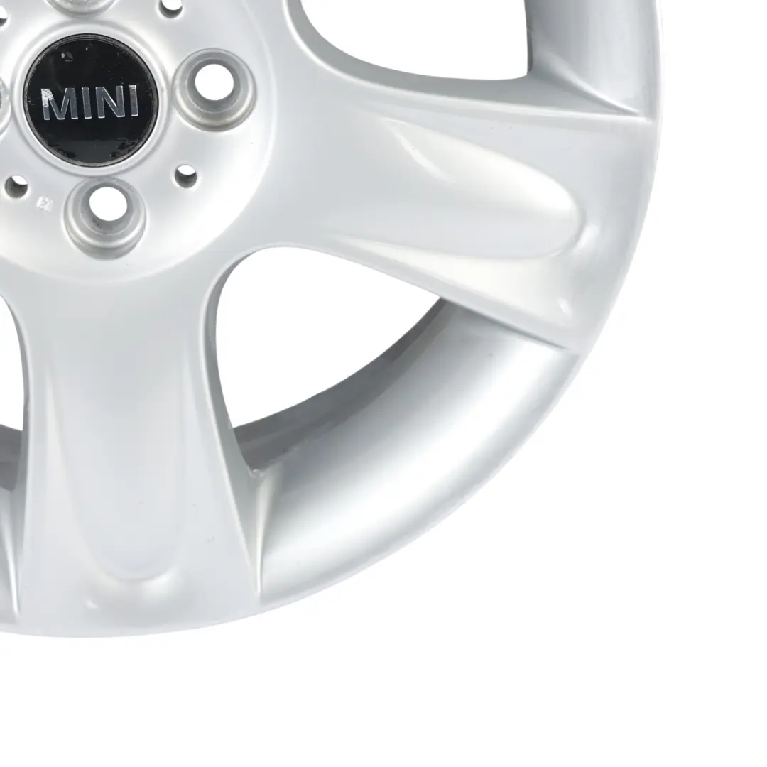 Mini Cooper One R50 R52 R53 Silver Wheel Alloy Rim 17" 7J ET:48 5-Star 91 - SKU 6763299-1 - Part number 6763299