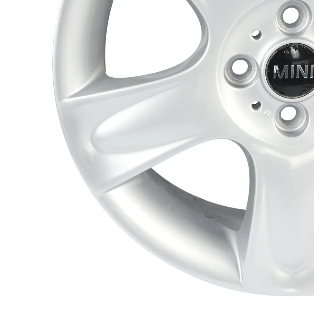 Mini Cooper One R50 R52 R53 Llanta De aleacion plateada 17" 7J ET:48 5-Star 91 - SKU 6763299-1 - Número de pieza 6763299