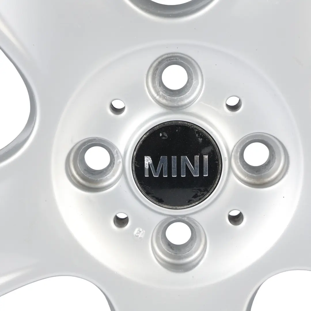 Mini Cooper One R50 R52 R53 Llanta De aleacion plateada 17" 7J ET:48 5-Star 91 - SKU 6763299-1 - Número de pieza 6763299