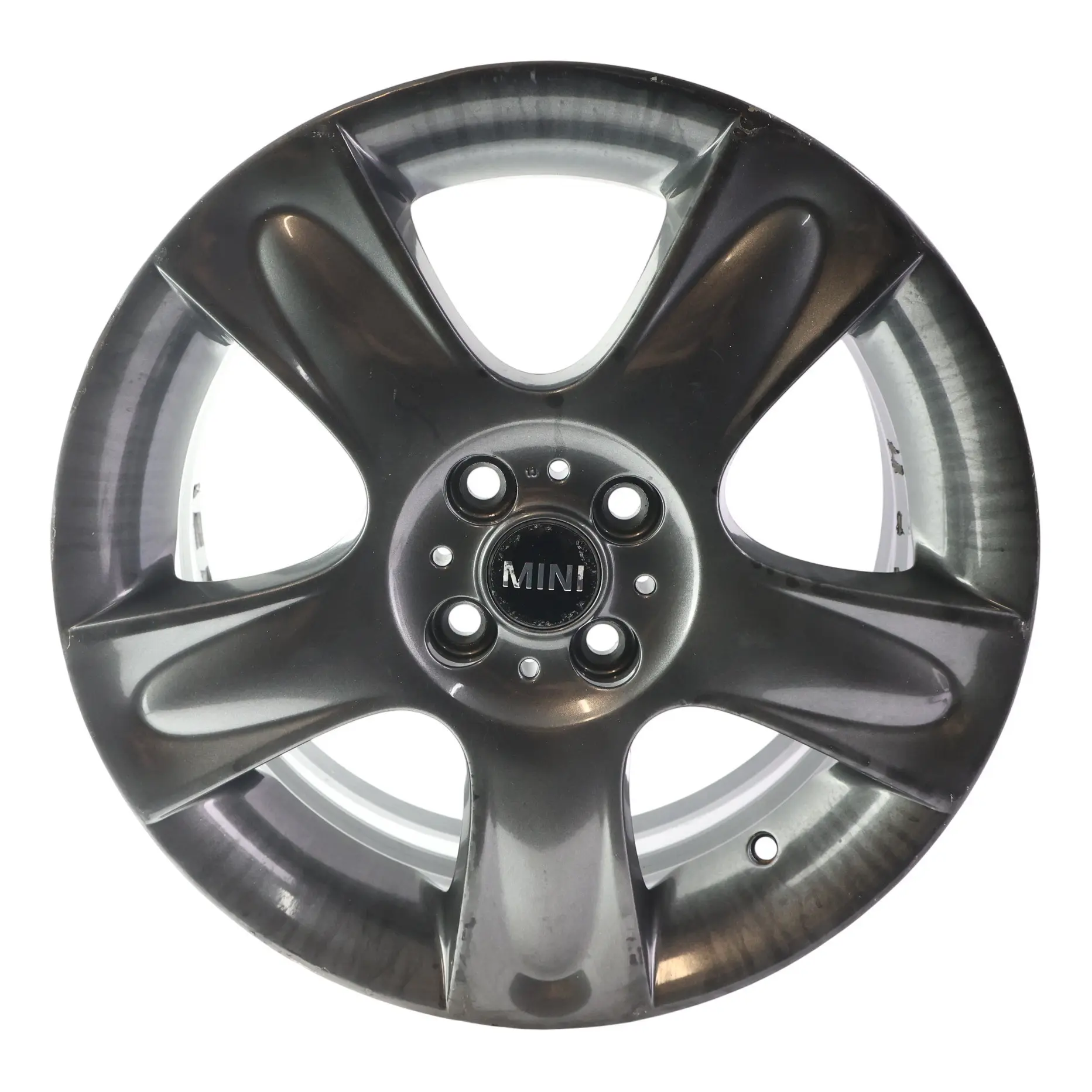 Mini R50 R52 Grau Alufelge Alu Felge 17" 7J ET:48 5 Star Bullet 91 6763299