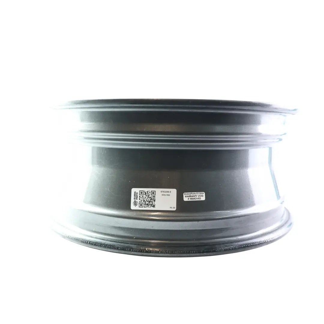 Grey Wheel Alloy Rim 17" ET:48 7J 5-Star 91 to Mini Cooper One R50 R52 R53 with Part number 6763299 Mini Cooper One R50 R52 R53 Grey Wheel Alloy Rim 17" ET:48 7J 5-Star 91 - SKU 6763299-5 - Part number 6763299