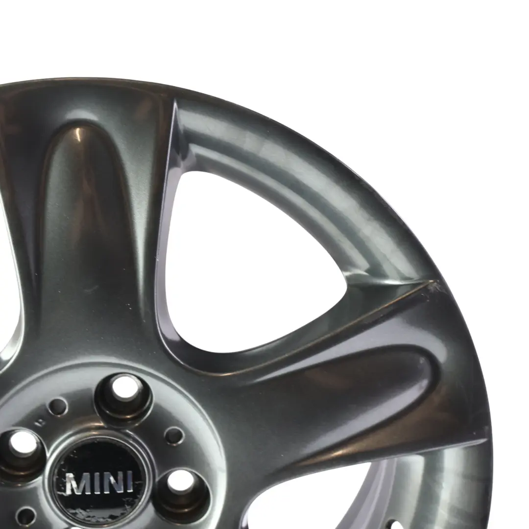 Mini Cooper One R50 R52 R53 Grey Wheel Alloy Rim 17" ET:48 7J 5-Star 91 - SKU 6763299-5 - Part number 6763299