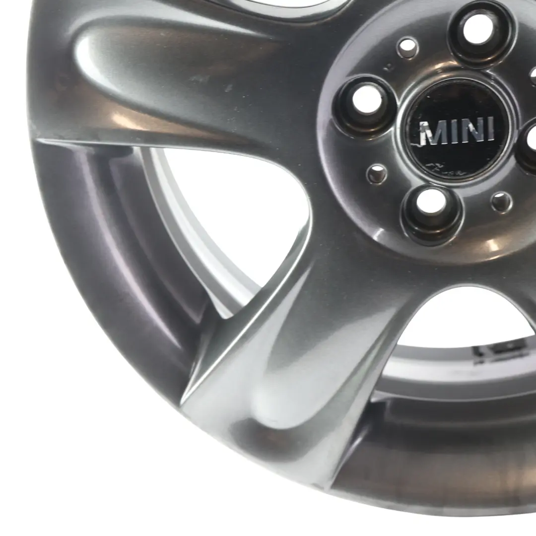 Mini Cooper One R50 R52 R53 Grey Wheel Alloy Rim 17" ET:48 7J 5-Star 91 - SKU 6763299-5 - Part number 6763299