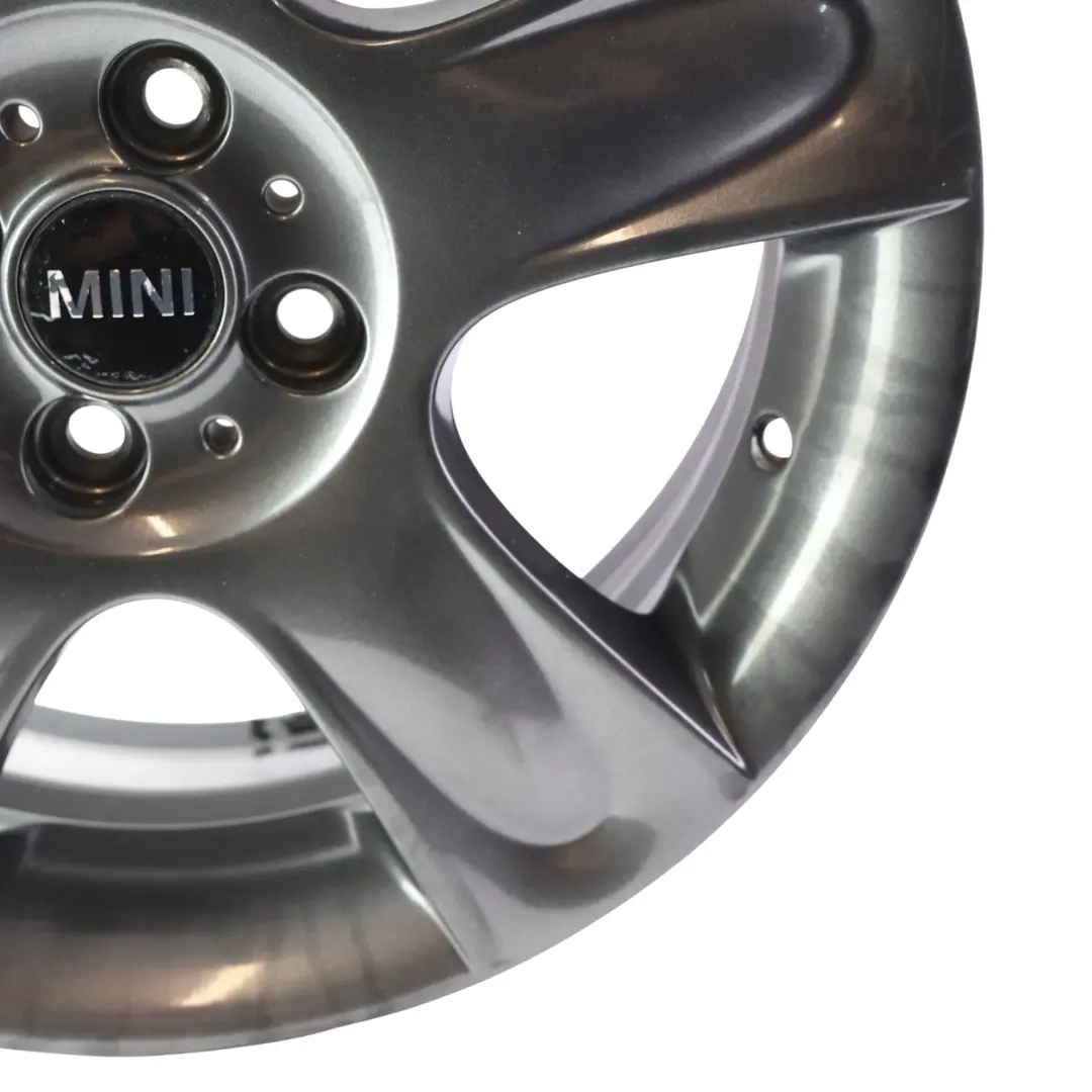 Mini Cooper One R50 R52 R53 Grey Wheel Alloy Rim 17" ET:48 7J 5-Star 91 - SKU 6763299-5 - Part number 6763299