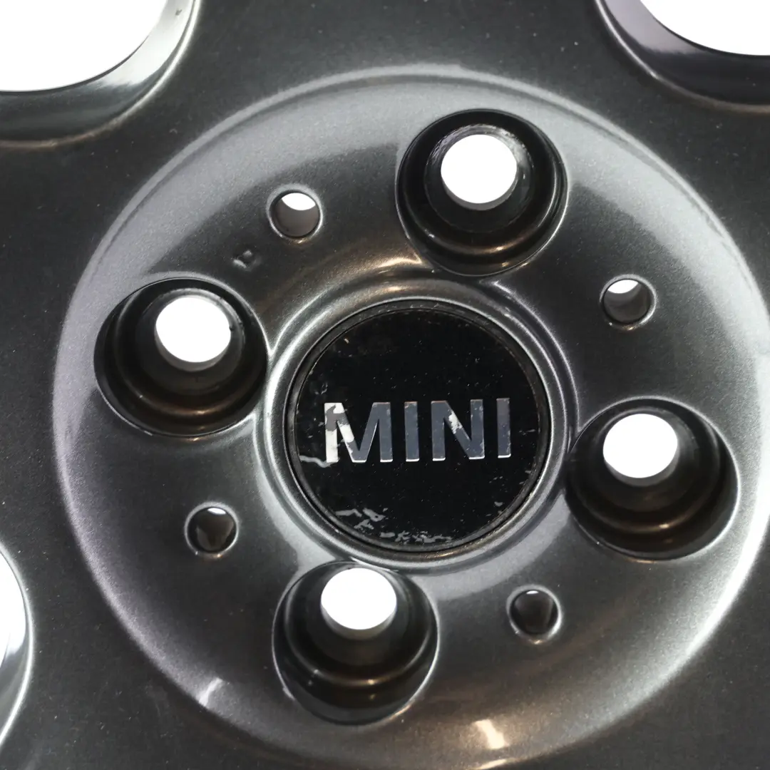 Grey Wheel Alloy Rim 17" ET:48 7J 5-Star 91 to Mini Cooper One R50 R52 R53 with Part number 6763299 Mini Cooper One R50 R52 R53 Grey Wheel Alloy Rim 17" ET:48 7J 5-Star 91 - SKU 6763299-5 - Part number 6763299