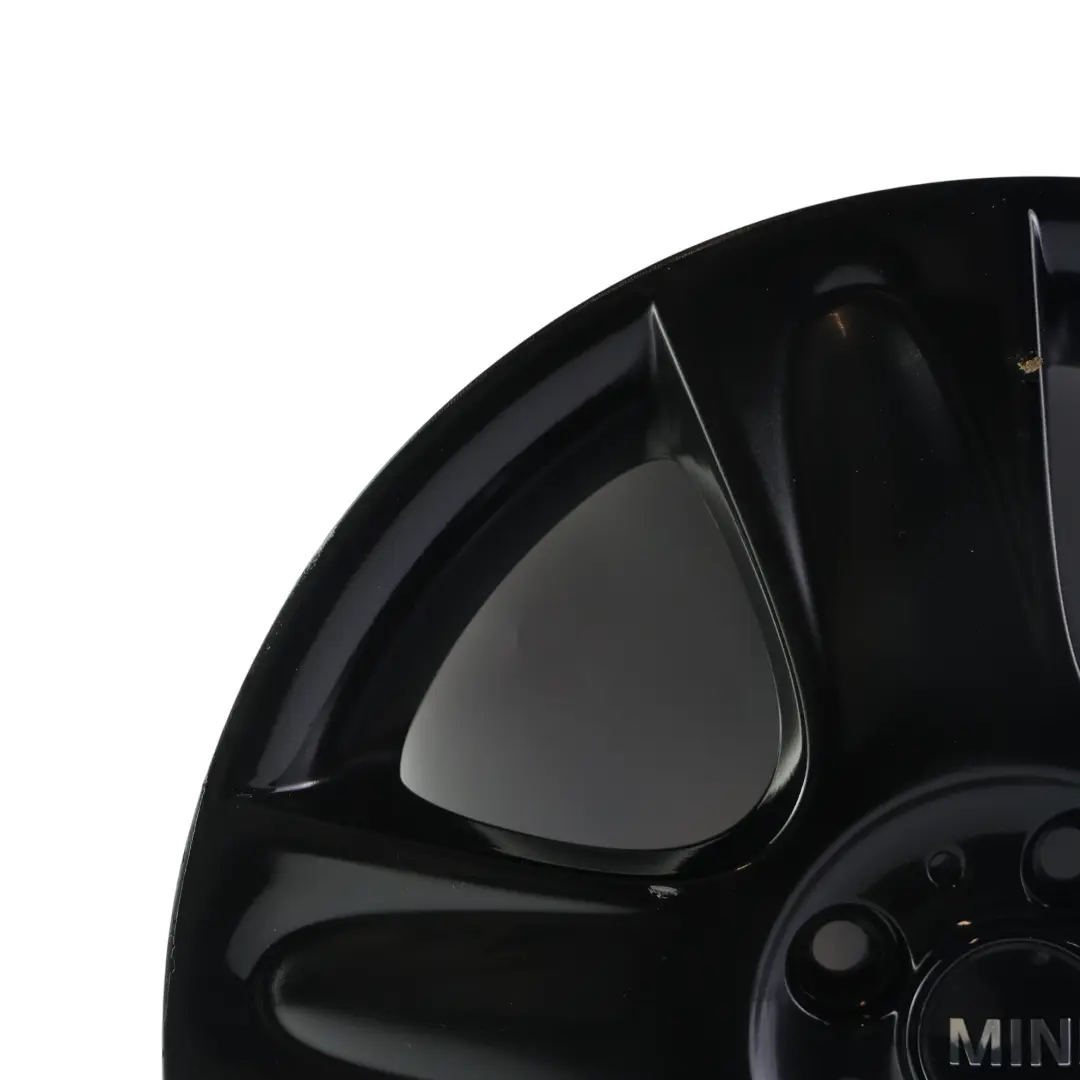 Alloy Rim 17" ET:48 7J 5-Star 91 to Mini Cooper One R50 R52 R53 Black Wheel with Part number 6763299 Mini Cooper One R50 R52 R53 Black Wheel Alloy Rim 17" ET:48 7J 5-Star 91 - SKU 6763299-9 - Part number 6763299
