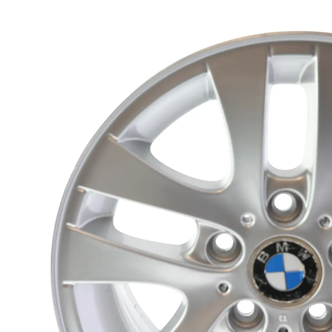 BMW E90 E91 Argento Cerchio AlluMini o Alufelge 16" Doppio Raggio 156 7J - SKU 6765810-2 - Numero di parte 6765810