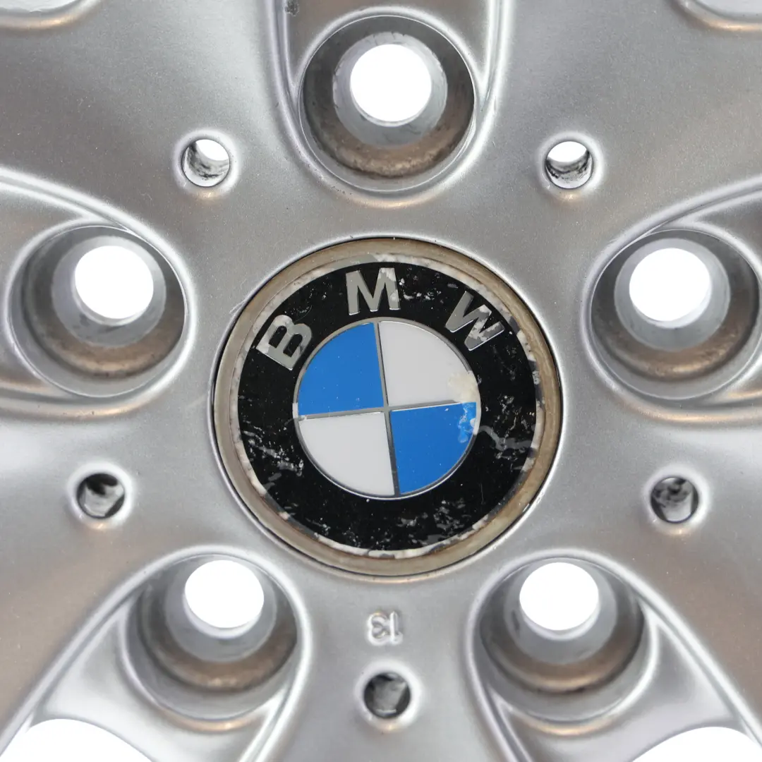 BMW E90 E91 Argento Cerchio AlluMini o Alufelge 16" Doppio Raggio 156 7J - SKU 6765810-2 - Numero di parte 6765810