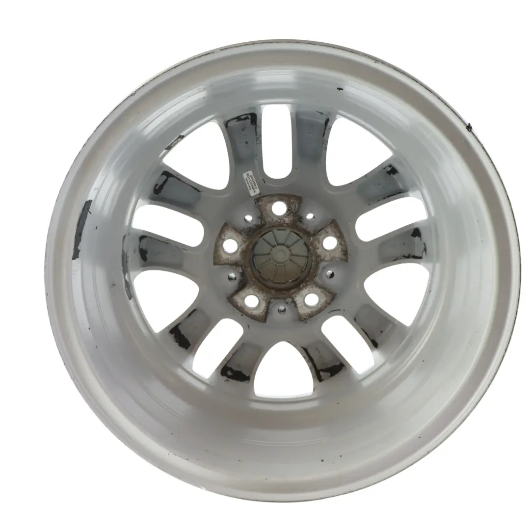 BMW E90 E91 Argento Cerchio AlluMini o Alufelge 16" Doppio Raggio 156 7J - SKU 6765810-2 - Numero di parte 6765810