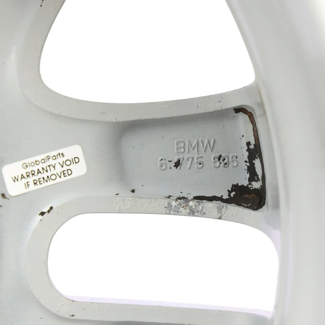 BMW E90 E91 Argento Cerchio AlluMini o Alufelge 16" Doppio Raggio 156 7J - SKU 6765810-2 - Numero di parte 6765810
