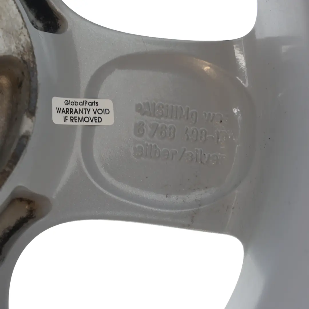 Mini R50 R56 Felga Aluminiowa 15" Srebrna - SKU 6768498-1 - Numer Części 6768498