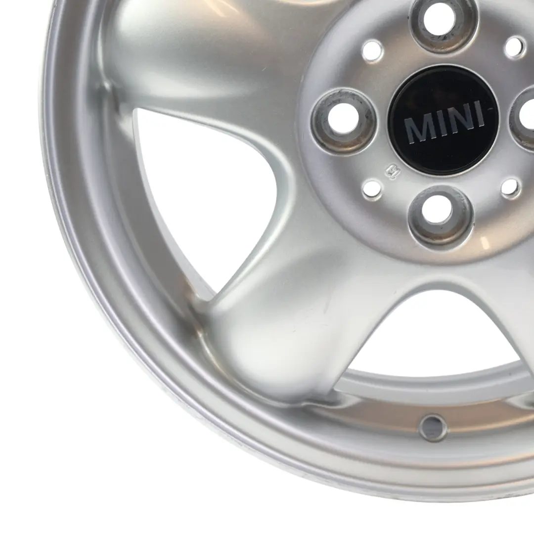 Mini Cooper R50 R56 Jantes Alu Alliage Argent 15" etoile Spooler 100 - SKU 6768498-1 - Numéro de pièce 6768498