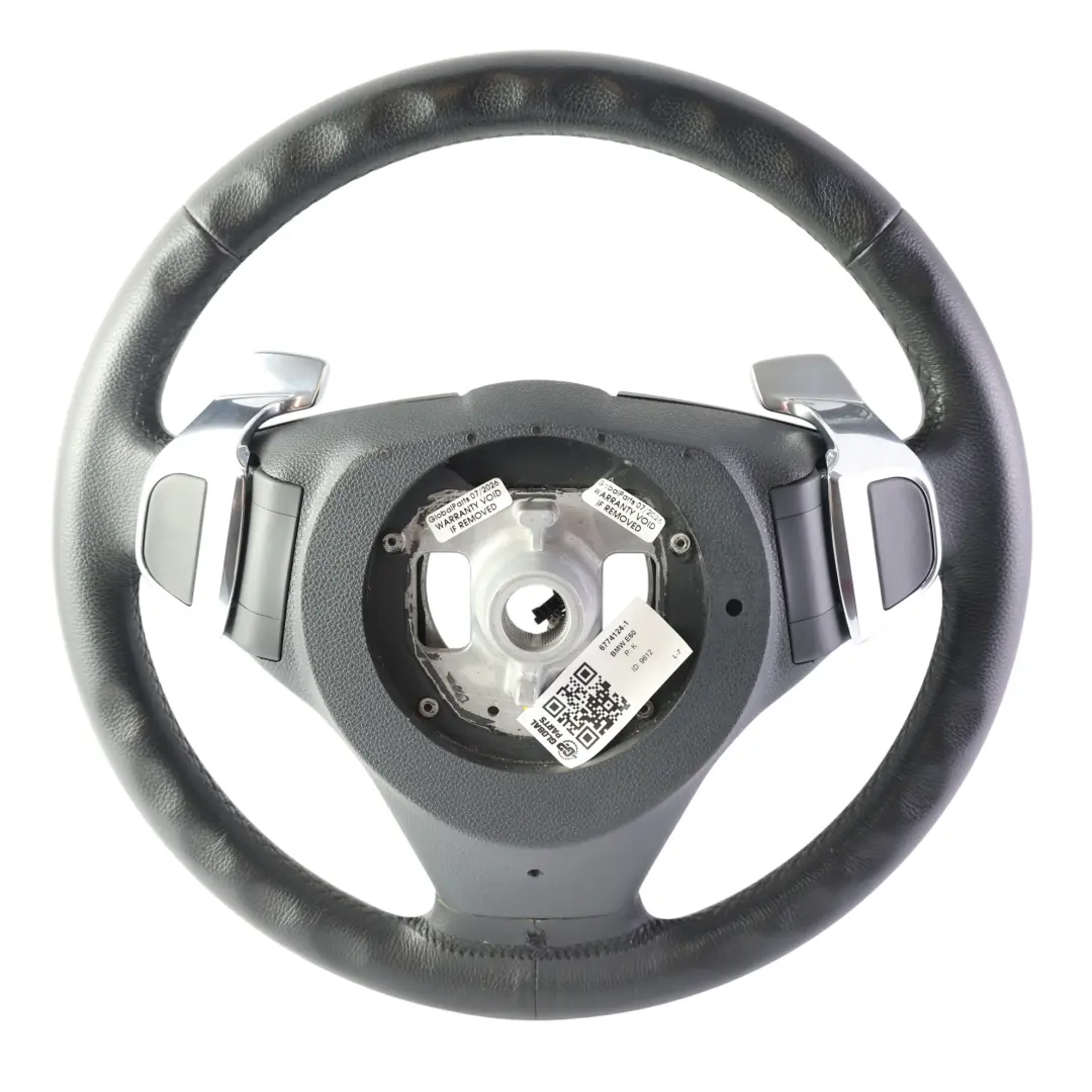 BMW E60 LCI Volante Pelle Nera Sport Cambio Palette Assistente Corsia - SKU 6774124-1 - Numero di parte 6774124