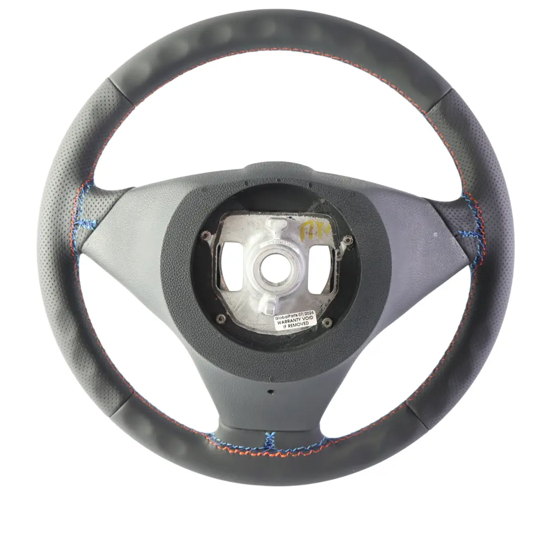 Leather Sport Steering Wheel Trim to BMW 5 6 Series E60 E61 E63 E64 Black with Part number 6774458 BMW 5 6 Series E60 E61 E63 E64 Black Leather Sport Steering Wheel Trim - SKU 6774458-1 - Part number 6774458