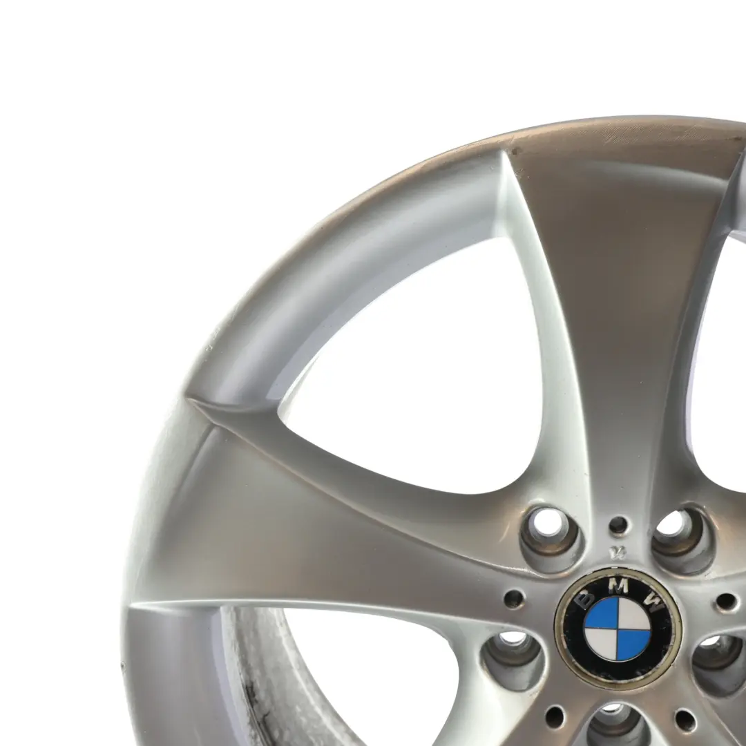BMW X6 E71 Front Wheel Alloy Silver Rim 20" Star Spoke 259 ET:40 10J - SKU 6778588-1 - Part number 6778588