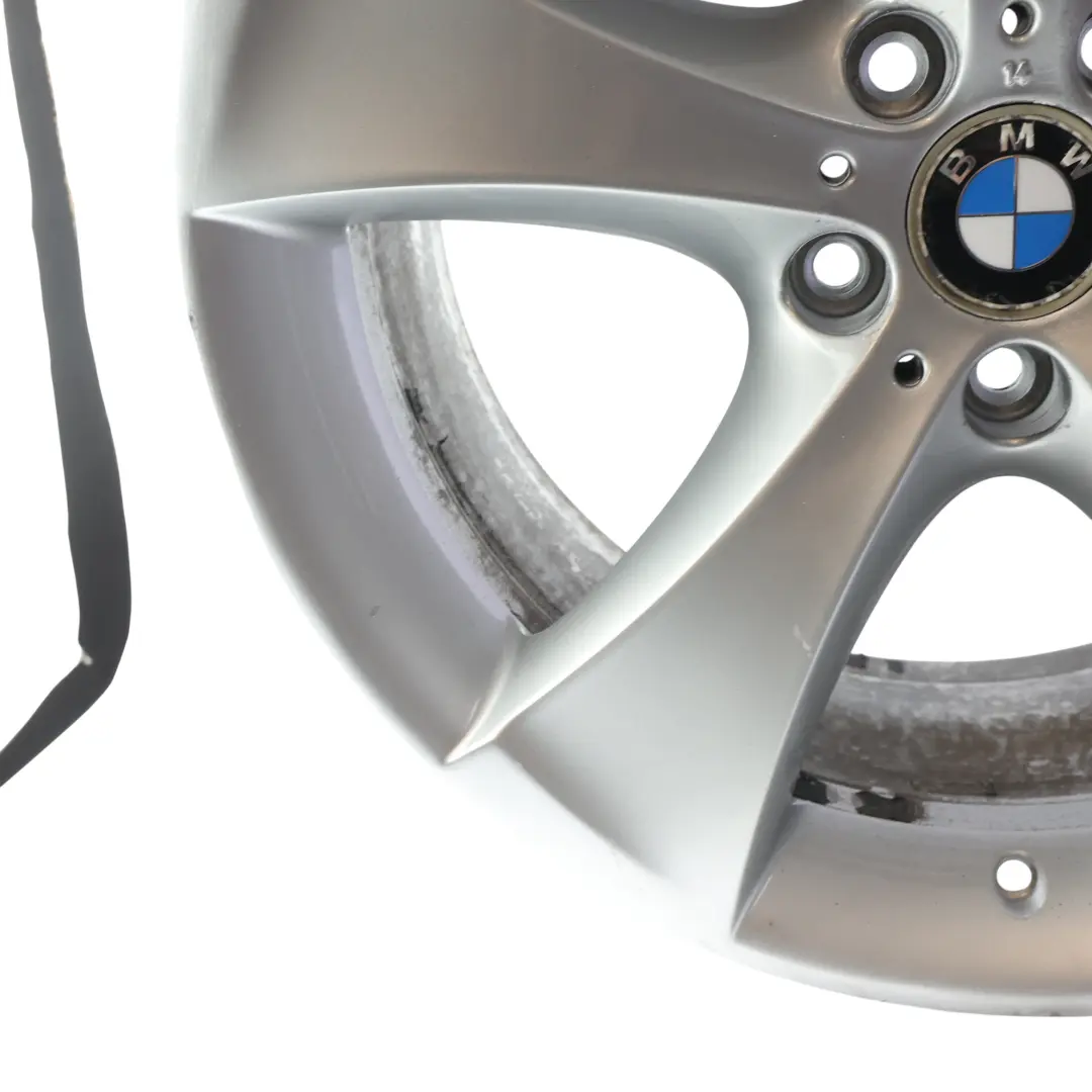 BMW X6 E71 Front Wheel Alloy Silver Rim 20" Star Spoke 259 ET:40 10J - SKU 6778588-1 - Part number 6778588