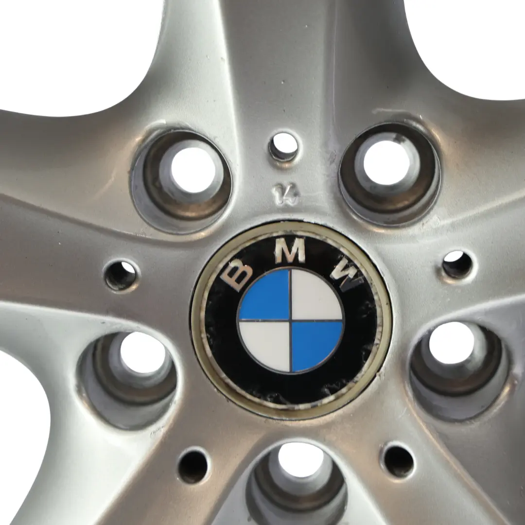 BMW X6 E71 Front Wheel Alloy Silver Rim 20" Star Spoke 259 ET:40 10J - SKU 6778588-1 - Part number 6778588