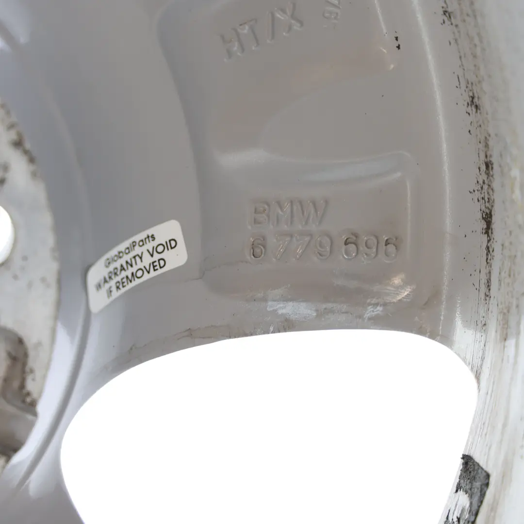 BMW E81 E87 E88 Srebrna Felga Aluminiowa 16" 7J ET:44 222 - SKU 6779696-7 - Numer Części 6779696