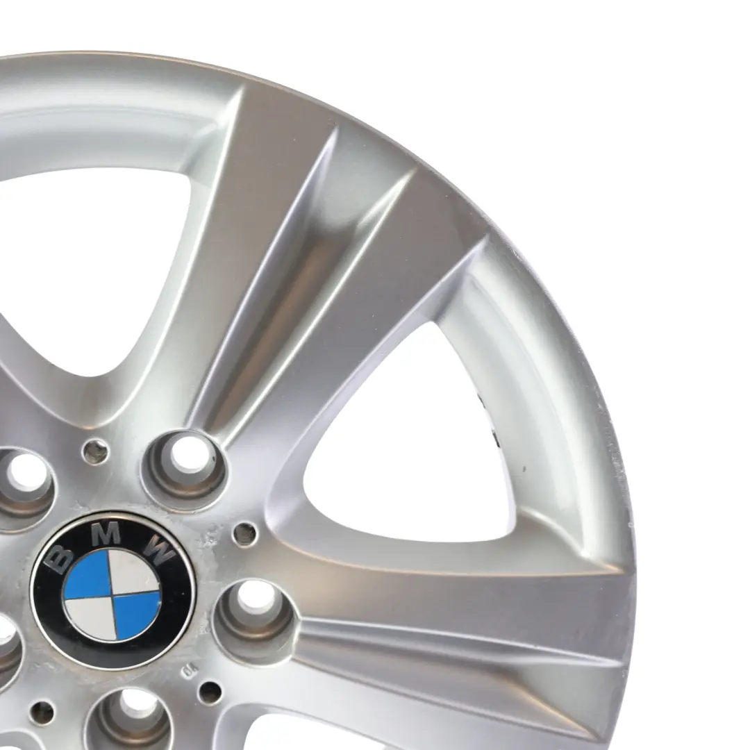 BMW E81 E87 E88 Srebrna Felga Aluminiowa 16" 7J ET:44 222 - SKU 6779696-7 - Numer Części 6779696