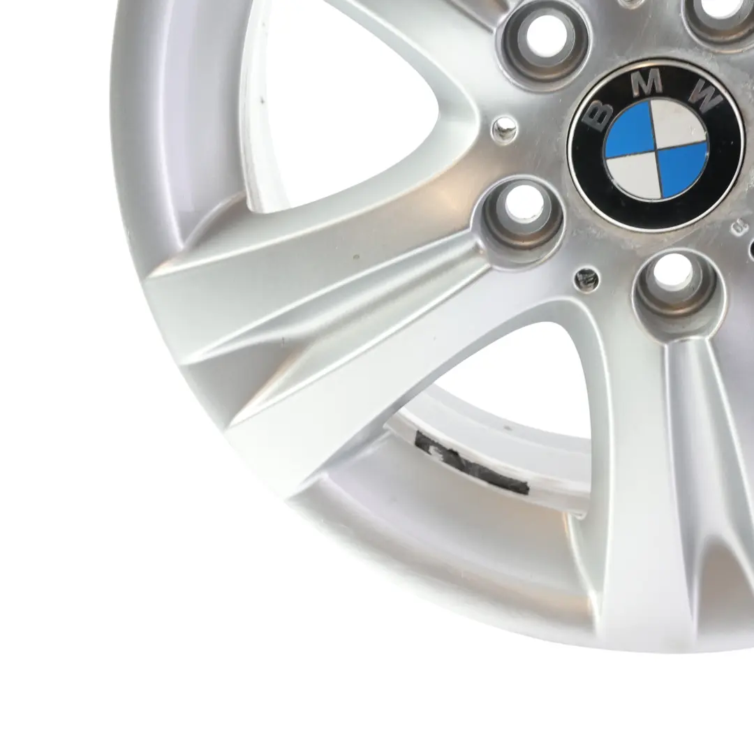 BMW E81 E87 E88 Srebrna Felga Aluminiowa 16" 7J ET:44 222 - SKU 6779696-7 - Numer Części 6779696