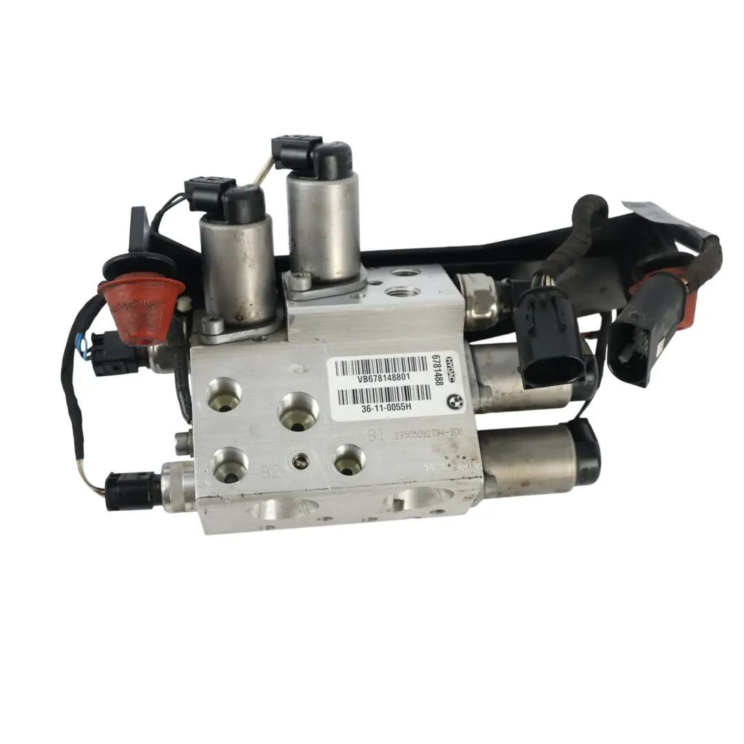 Bloque Válvula Control Suspensión Dynamic Drive para BMW E61 E63 E65 con número de pieza 6781488 BMW E61 E63 E65 Bloque Válvula Control Suspensión Dynamic Drive - SKU 6781488-2 - Número de pieza 6781488