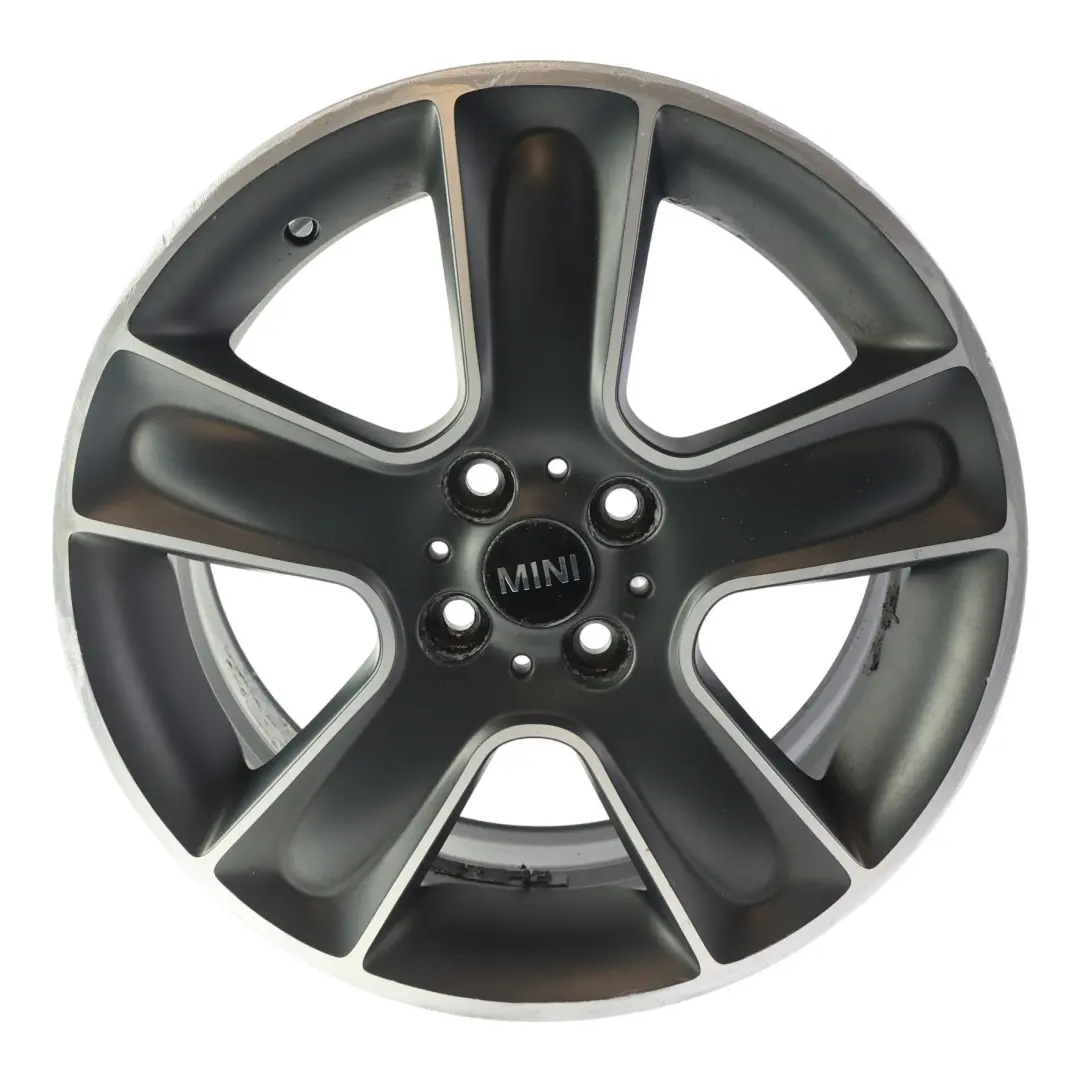 Mini Cooper One R55 R56 R57 Jante Alliage 17" 7J ET:48 Noir Star Bullet 111 - SKU 6784124-5 - Numéro de pièce 6784124