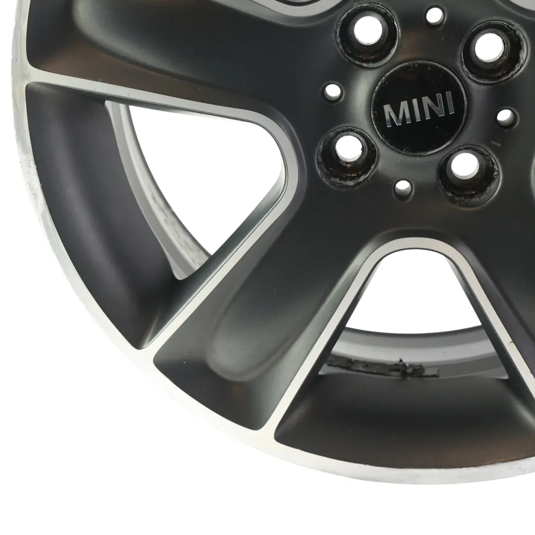 Mini Cooper One R55 R56 R57 Jante Alliage 17" 7J ET:48 Noir Star Bullet 111 - SKU 6784124-5 - Numéro de pièce 6784124