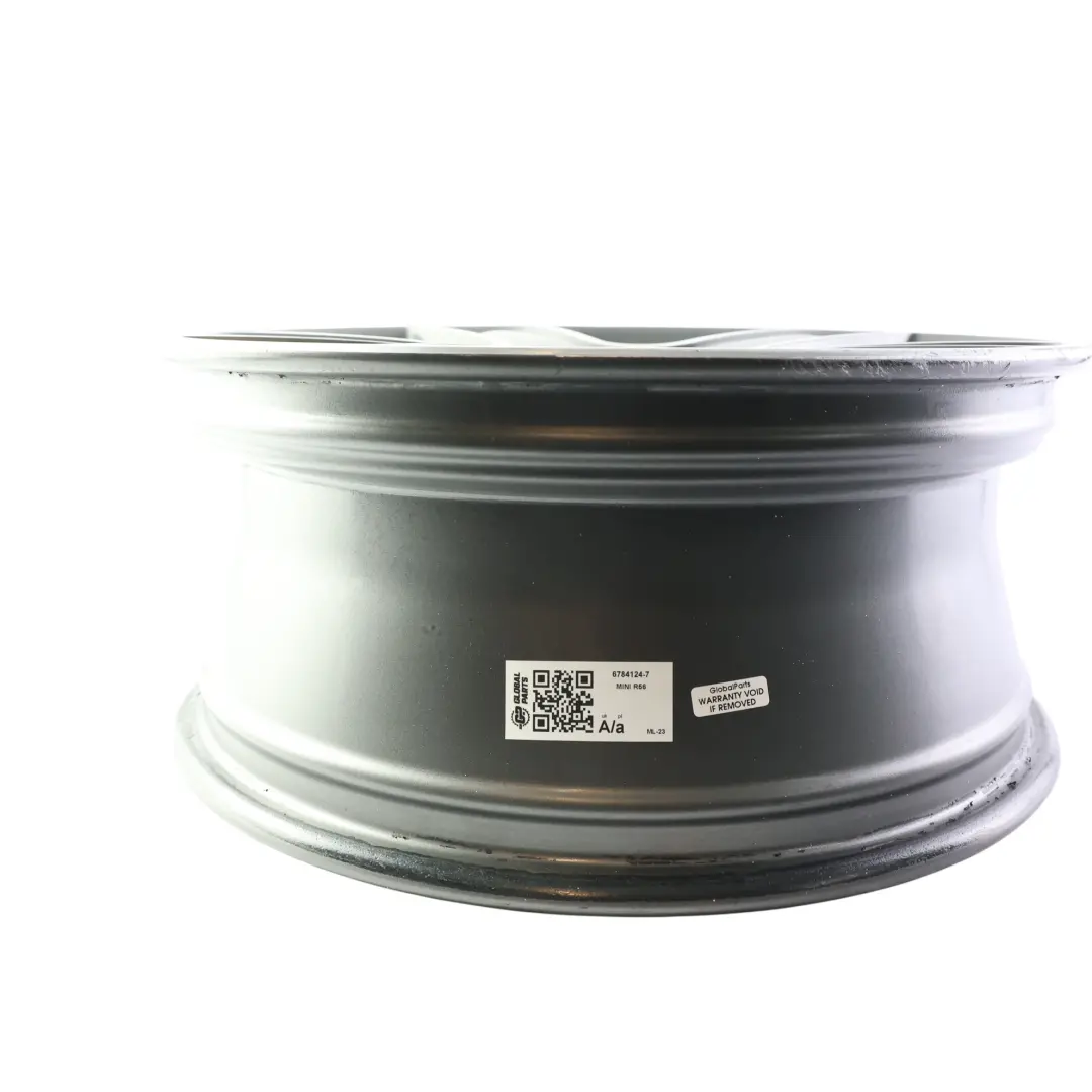 Mini Cooper One R55 R56 R57 Wheel Alloy Rim 17" 7J ET:48 Black Star Bullet 111 - SKU 6784124-7 - Part number 6784124