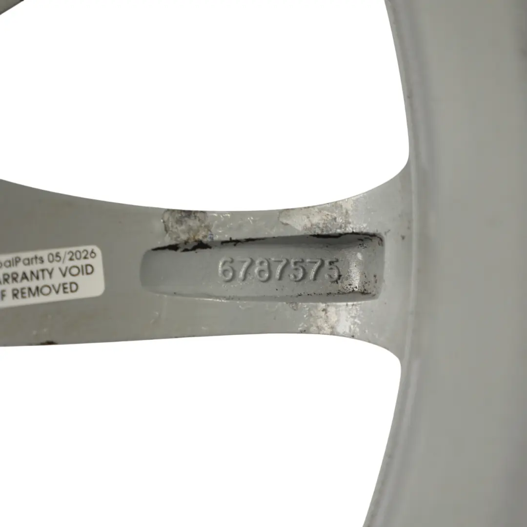 BMW X3 F25 X4 F26 Alloy Wheel Rim Silver 17" V Spoke 304 7,5J ET:32 - SKU 6787575-4 - Part number 6787575