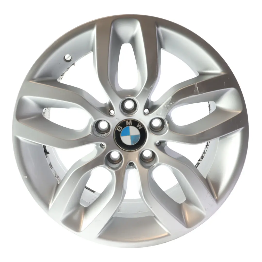 Alloy Wheel Rim Silver 17" Y-Spoke 305 7,5J ET:32 to BMW X3 F25 X4 F26 with Part number 6787576 BMW X3 F25 X4 F26 Alloy Wheel Rim Silver 17" Y-Spoke 305 7,5J ET:32 - SKU 6787576-4 - Part number 6787576