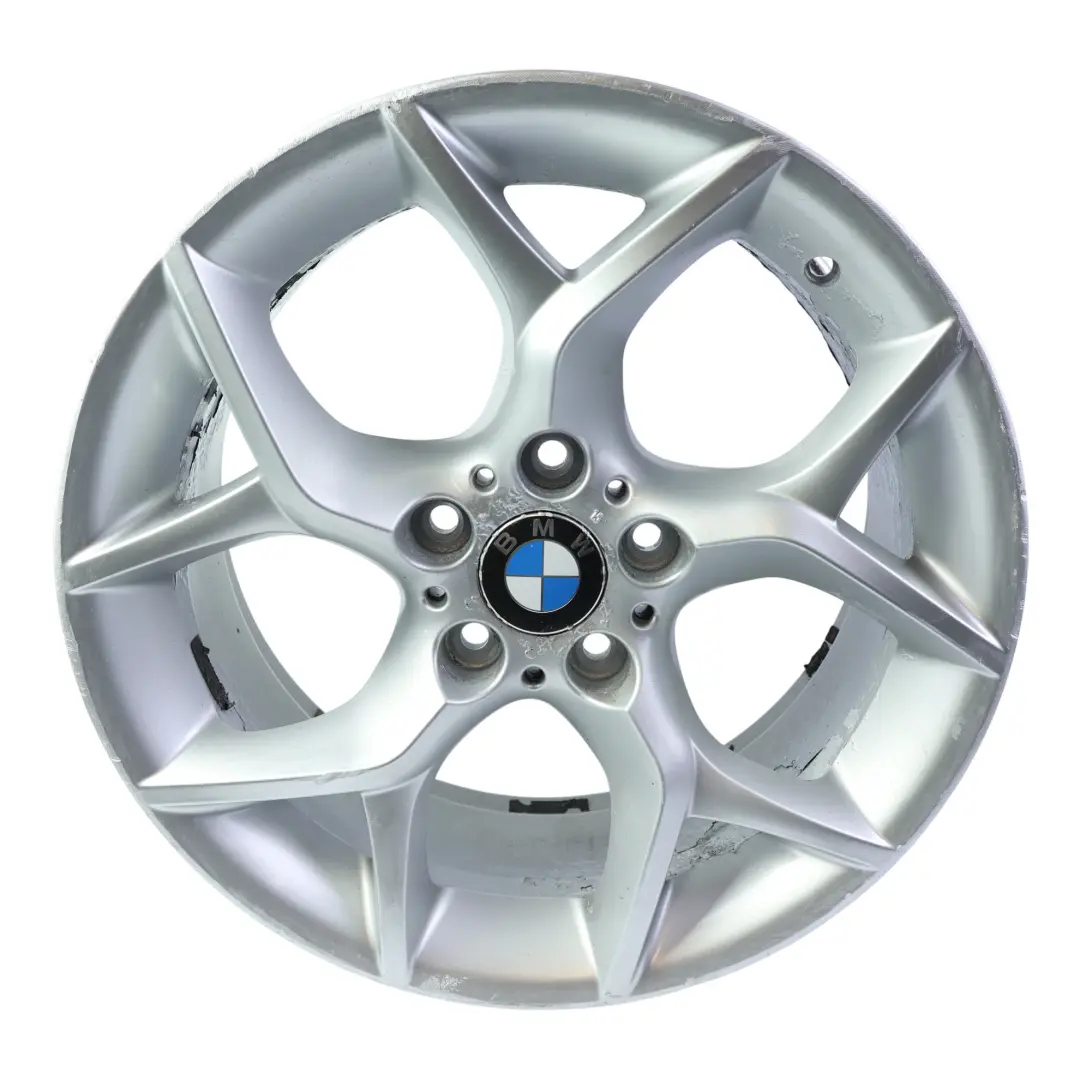 Rim Alloy Silver 18" Y spoke 322 ET:30 8J to BMW X1 E84 Wheel with Part number 6789145 BMW X1 E84 Wheel Rim Alloy Silver 18" Y spoke 322 ET:30 8J - SKU 6789145-1 - Part number 6789145