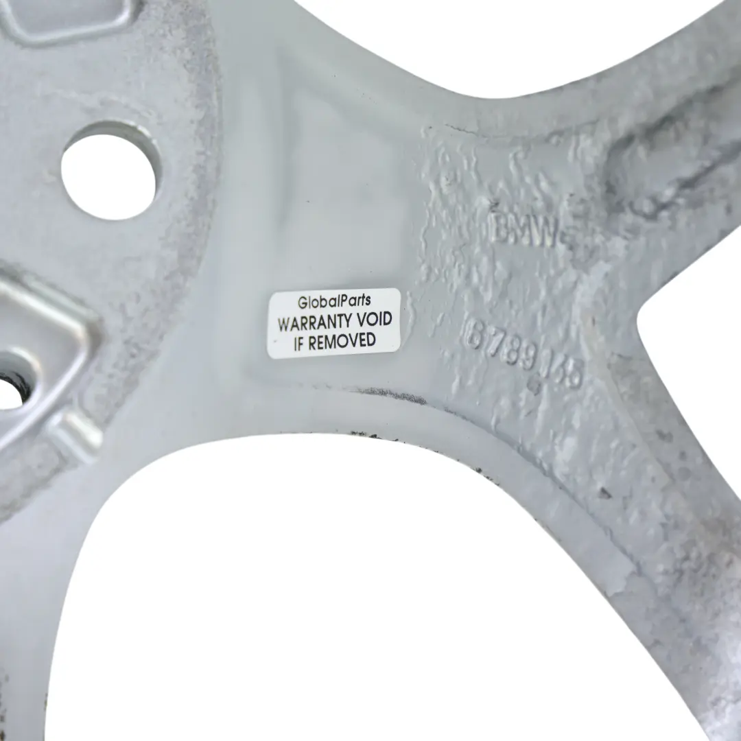 Rim Alloy Silver 18" Y spoke 322 ET:30 8J to BMW X1 E84 Wheel with Part number 6789145 BMW X1 E84 Wheel Rim Alloy Silver 18" Y spoke 322 ET:30 8J - SKU 6789145-1 - Part number 6789145