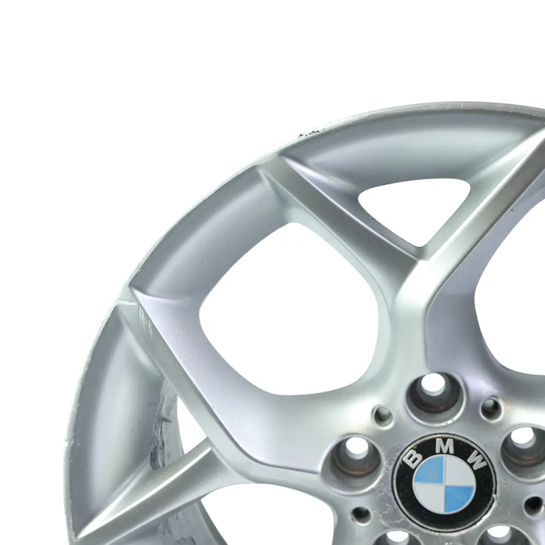 Alloy Rim 18" Y spoke 322 ET:30 8J to BMW X1 E84 Silver Wheel with Part number 6789145 BMW X1 E84 Silver Wheel Alloy Rim 18" Y spoke 322 ET:30 8J - SKU 6789145-3 - Part number 6789145