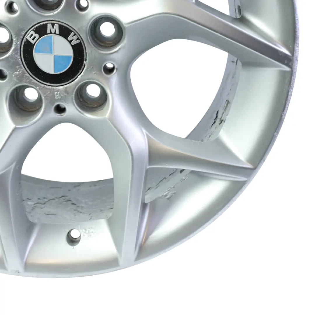 Alloy Rim 18" Y spoke 322 ET:30 8J to BMW X1 E84 Silver Wheel with Part number 6789145 BMW X1 E84 Silver Wheel Alloy Rim 18" Y spoke 322 ET:30 8J - SKU 6789145-3 - Part number 6789145