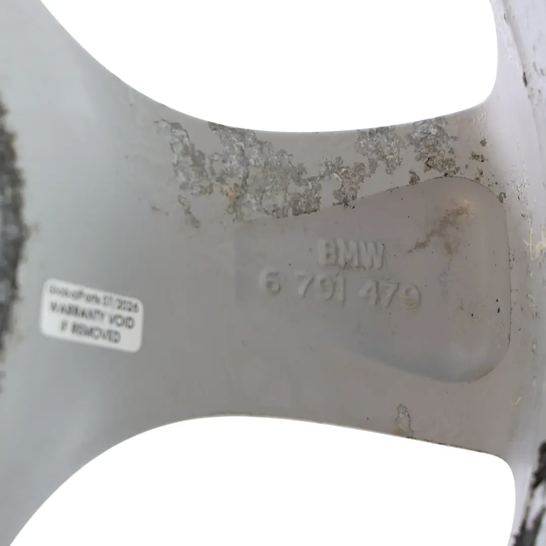 BMW E90 E91 E92 Felga Aluminiowa Srebrna 17" 8J ET:34 - SKU 6791479-2 - Numer Części 6791479