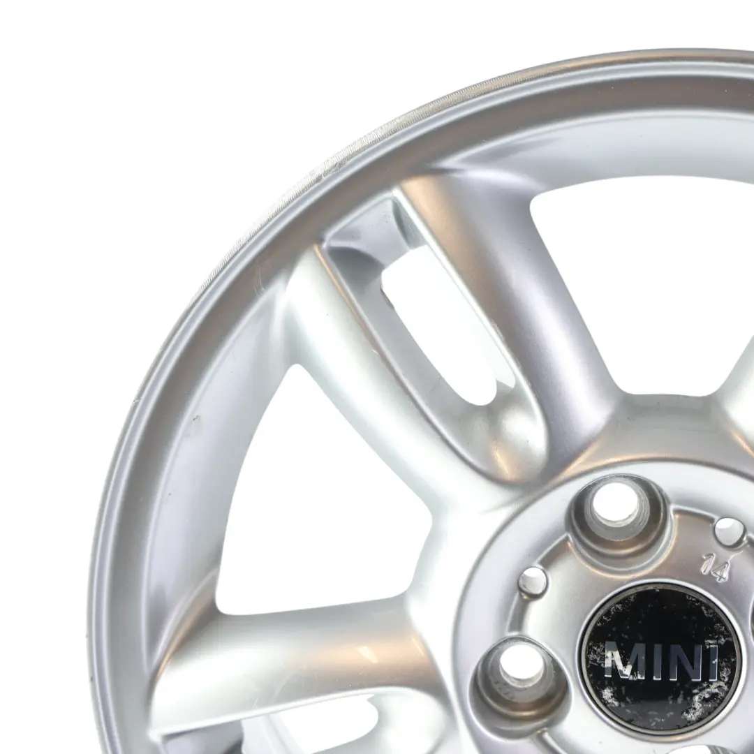 Mini Cooper R55 R56 Silver Wheel Alloy Rim 15" ET:45 5,5J 5-Star Twin Spoke 118 - SKU 6791930-1 - Part number 6791930