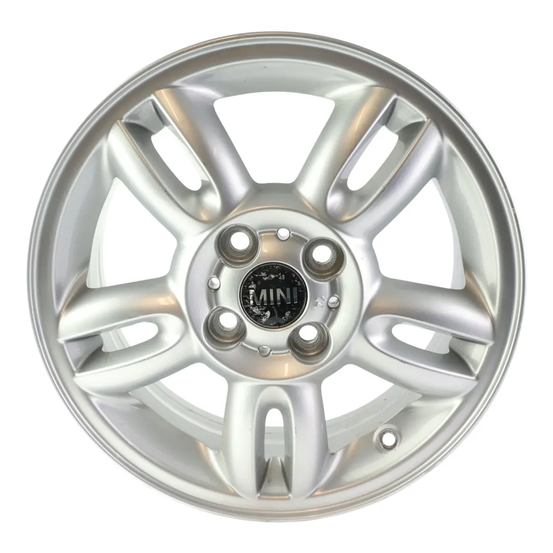 Argent Jantes Alu Alliage 15" 5,5J etoile Twin Spoke 118 pour Mini Cooper One R56 à propos du numéro de pièce 6791930 Mini Cooper One R56 Argent Jantes Alu Alliage 15" 5,5J etoile Twin Spoke 118 - SKU 6791930-2 - Numéro de pièce 6791930