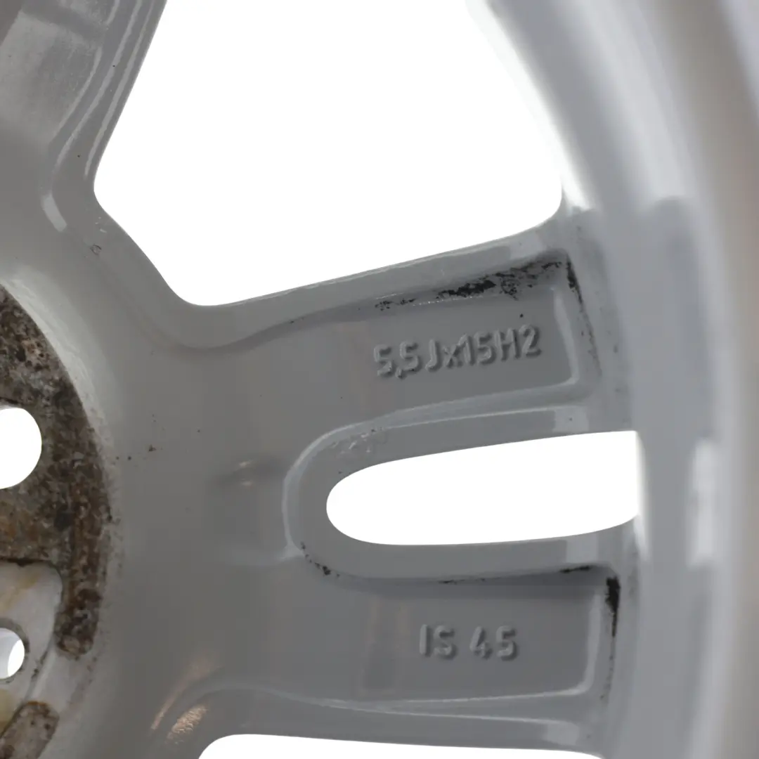 Argent Jantes Alu Alliage 15" 5,5J etoile Twin Spoke 118 pour Mini Cooper One R56 à propos du numéro de pièce 6791930 Mini Cooper One R56 Argent Jantes Alu Alliage 15" 5,5J etoile Twin Spoke 118 - SKU 6791930-2 - Numéro de pièce 6791930