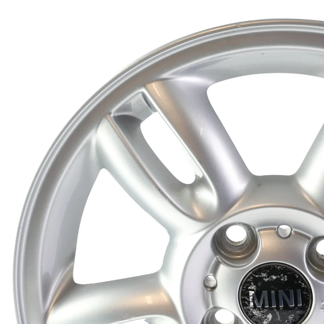 Mini Cooper One R56 Silver Wheel Alloy Rim 15" ET:45 5,5J 5-Star Twin Spoke 118 - SKU 6791930-2 - Part number 6791930