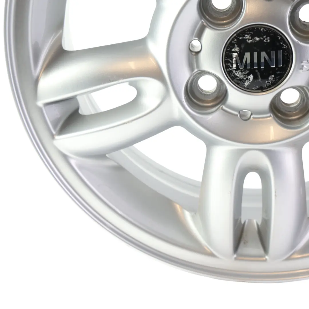 Mini Cooper One R56 Silver Wheel Alloy Rim 15" ET:45 5,5J 5-Star Twin Spoke 118 - SKU 6791930-2 - Part number 6791930