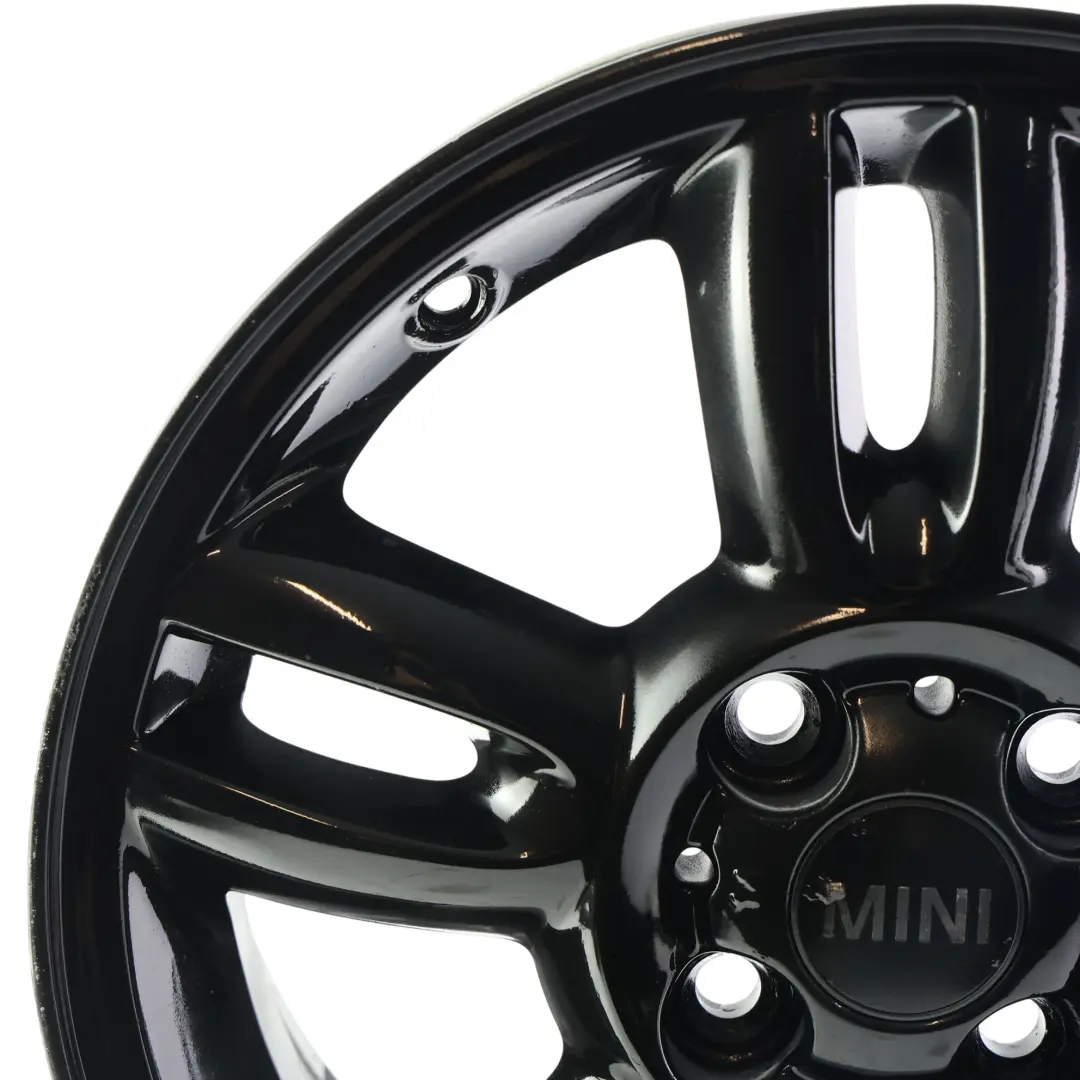 Mini Cooper R55 R56 Jante Alliage Noir 15" ET:45 5,5J 5-Étoiles Double Rayon 118 - SKU 6791930-6 - Numéro de pièce 6791930