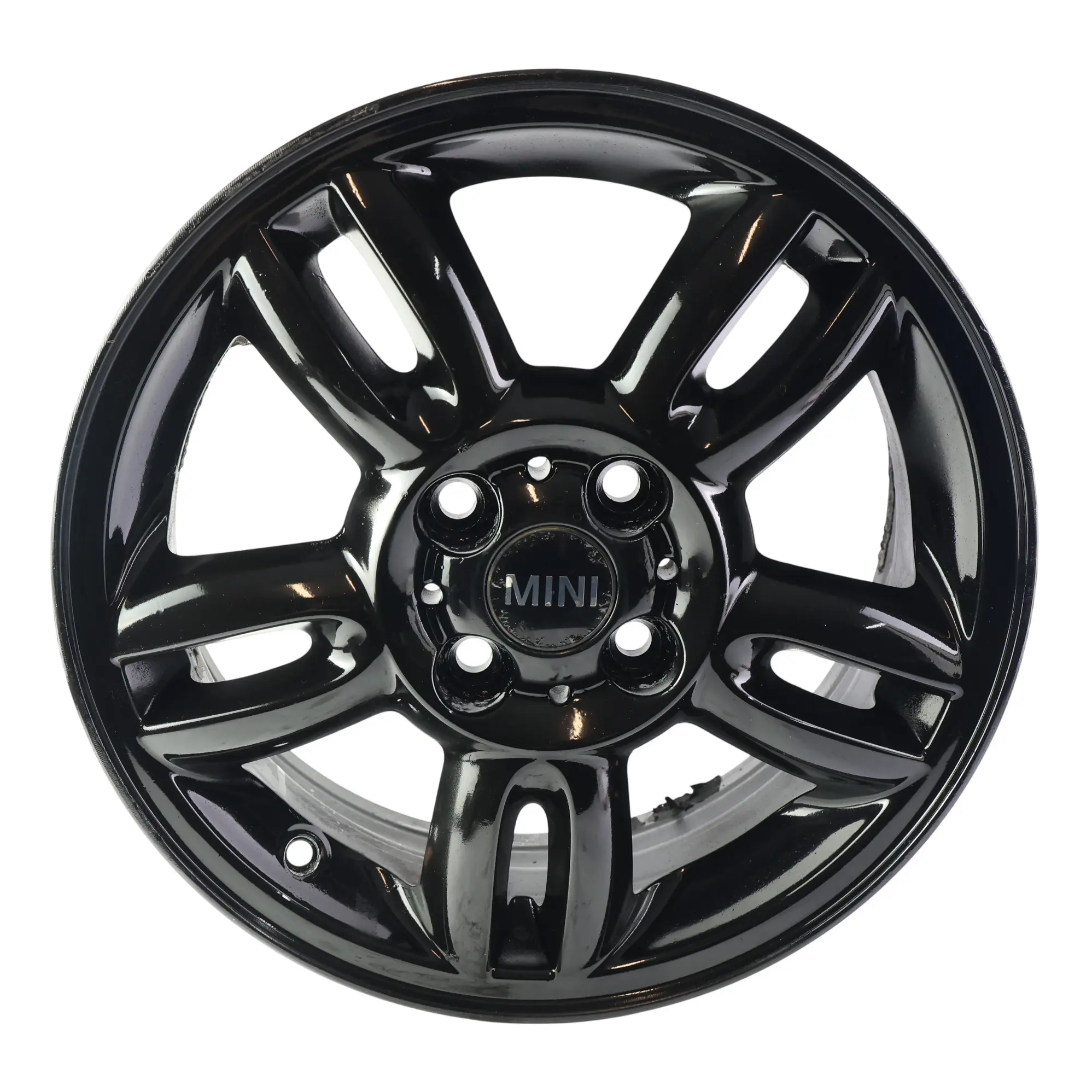 Mini Cooper R55 R56 Black Wheel Alloy Rim 15" ET:45 5,5J 5-Star Twin Spoke 118
