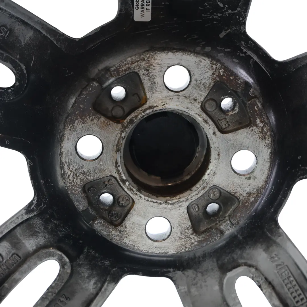 Mini Cooper R55 R56 Black Wheel Alloy Rim 15" ET:45 5,5J 5-Star Twin Spoke 118 - SKU 6791930-7 - Part number 6791930