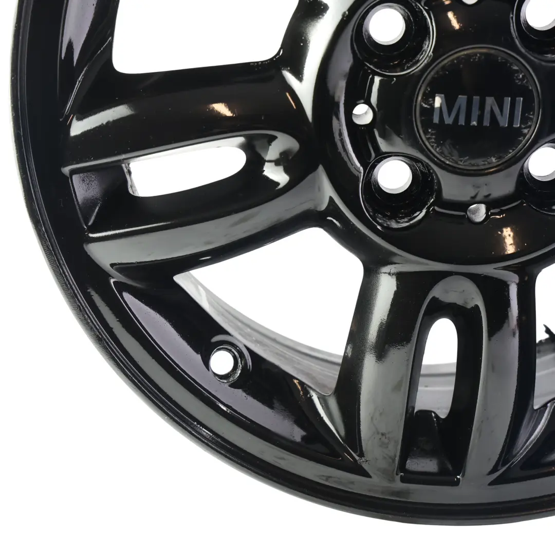 Mini Cooper R55 R56 Black Wheel Alloy Rim 15" ET:45 5,5J 5-Star Twin Spoke 118 - SKU 6791930-7 - Part number 6791930