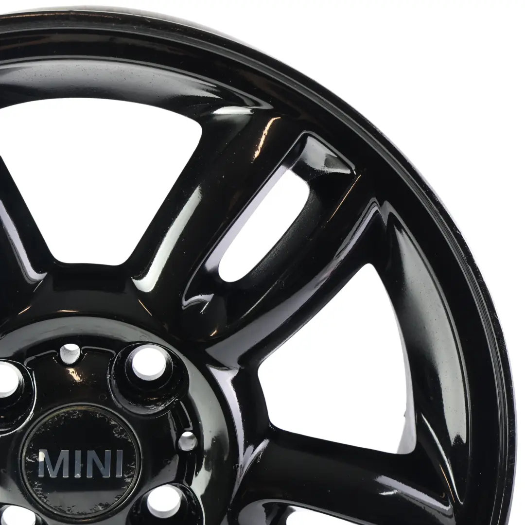 Mini Cooper R55 R56 Black Wheel Alloy Rim 15" ET:45 5,5J 5-Star Twin Spoke 118 - SKU 6791930-7 - Part number 6791930