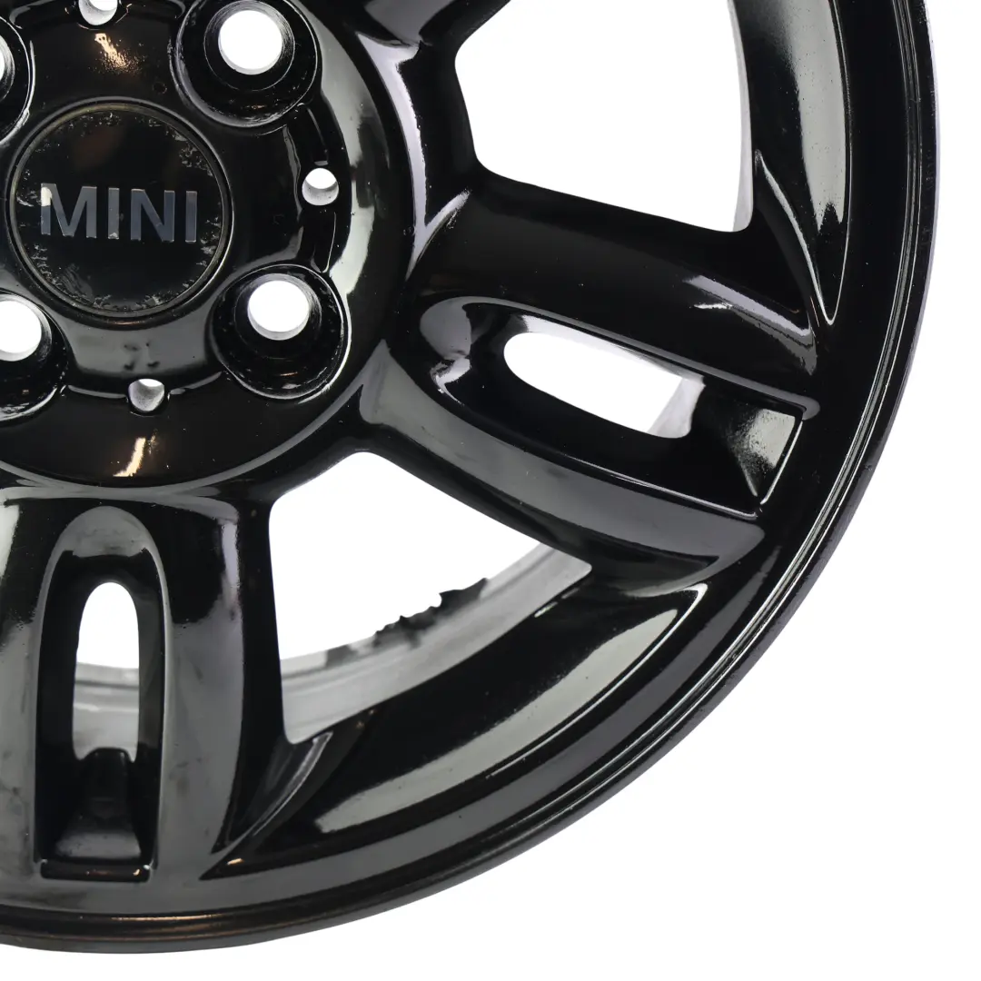 Mini Cooper R55 R56 Black Wheel Alloy Rim 15" ET:45 5,5J 5-Star Twin Spoke 118 - SKU 6791930-7 - Part number 6791930